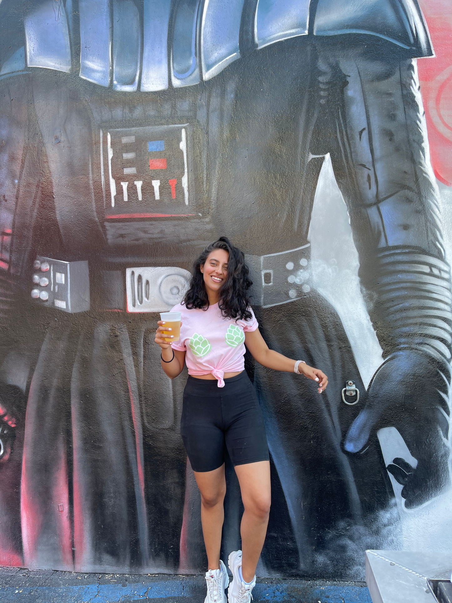 Hoppy Boobs Tee (Pink)