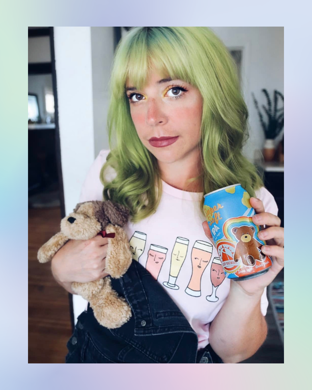 Sassy Beer Ladies Tee (Pink)