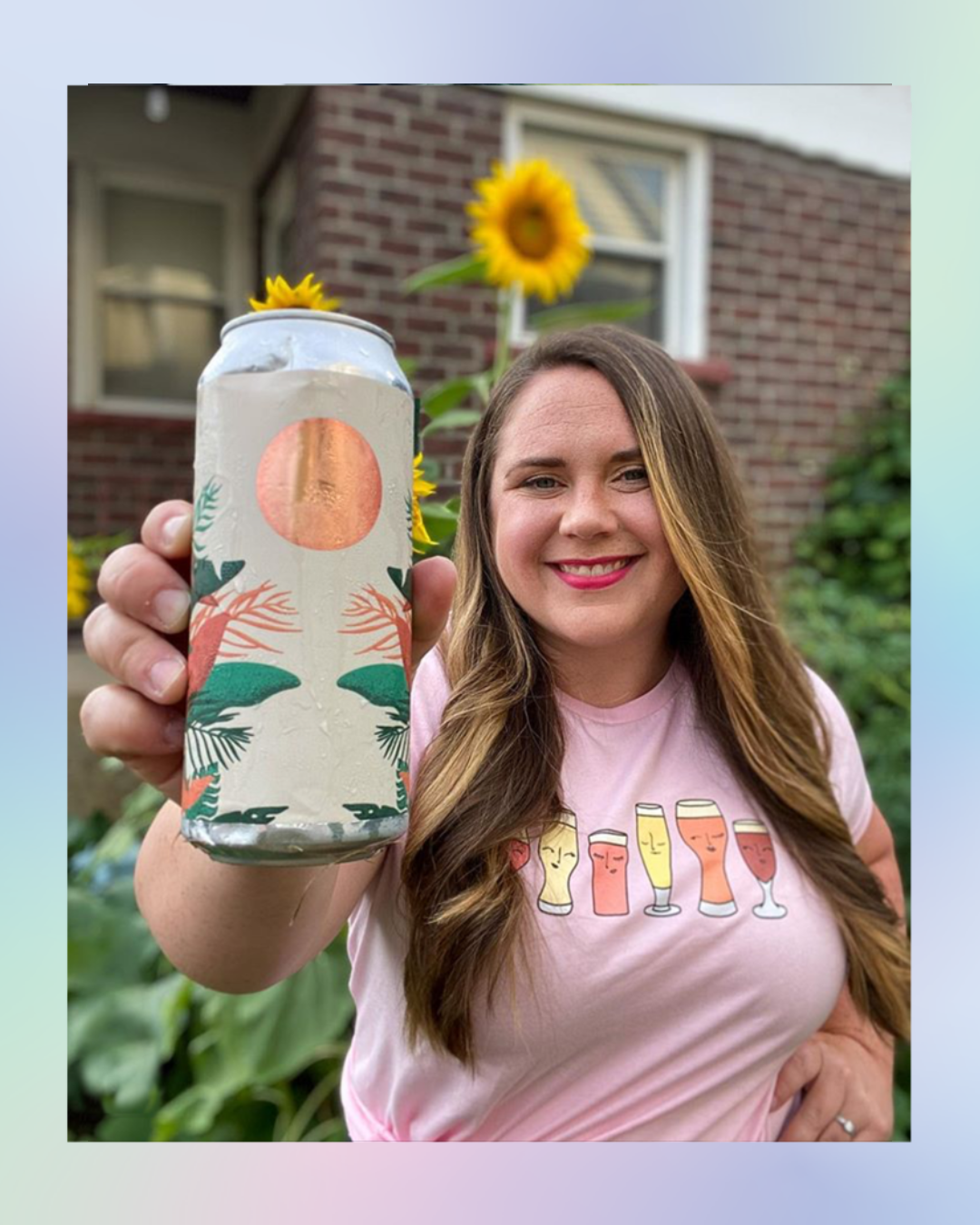 Sassy Beer Ladies Tee (Pink)