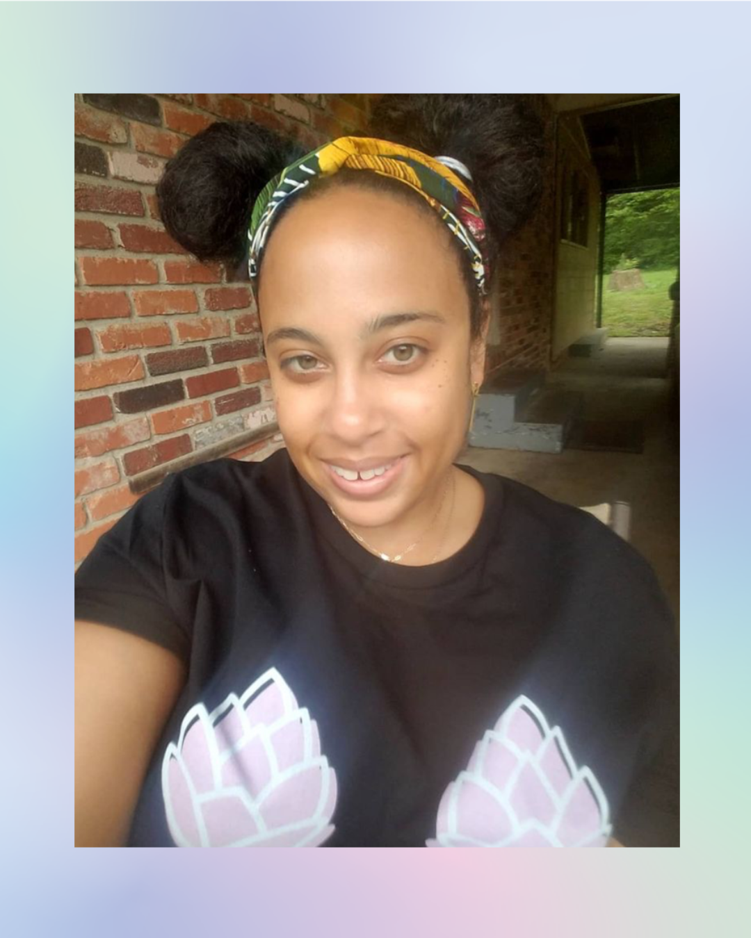 Hoppy Boobs Tee Pink and Black