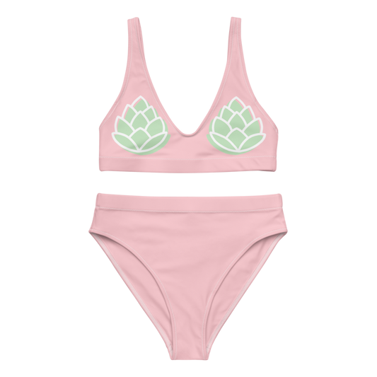 Hoppy high-waisted bikini set