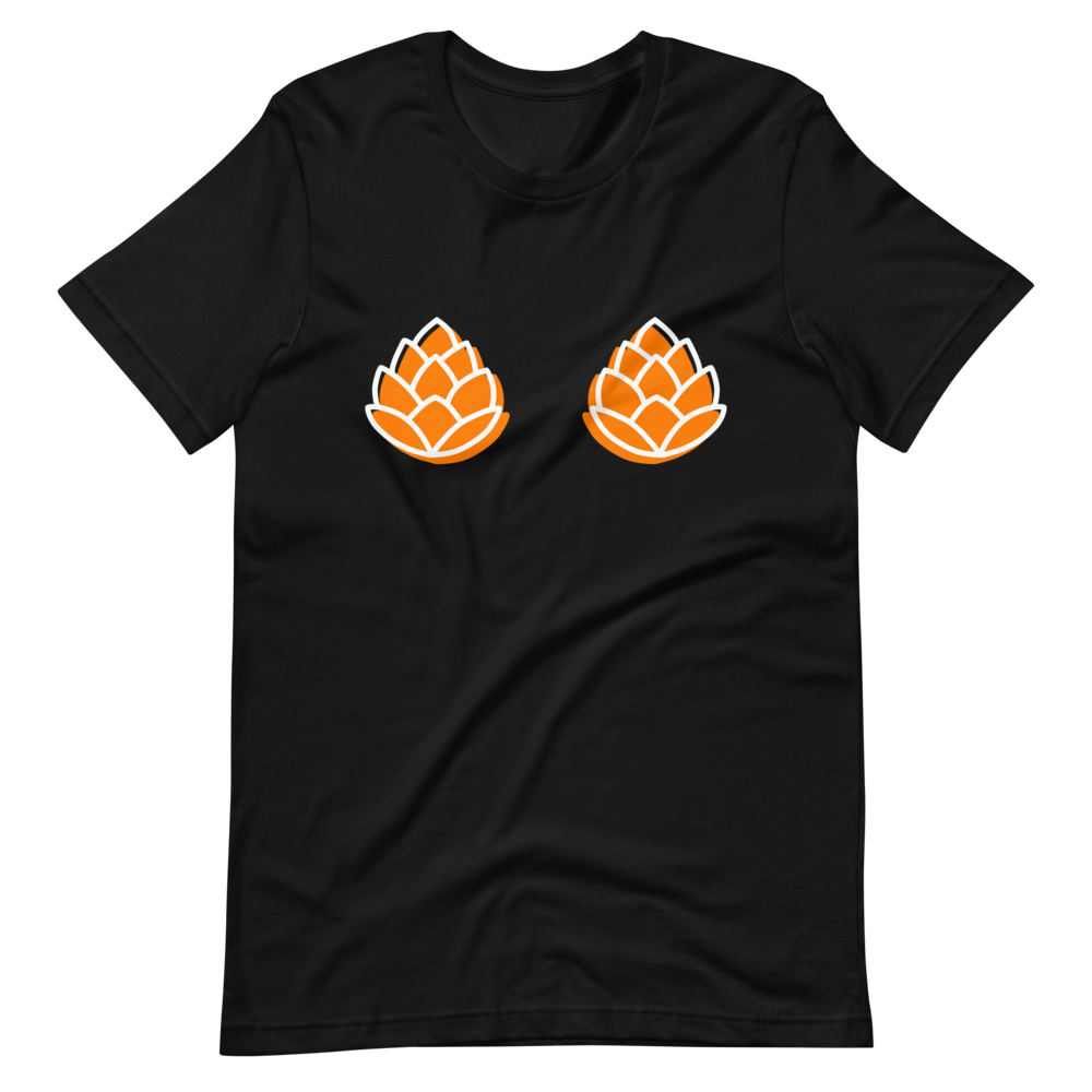 Spooky Hoppy Boobs Tee (black)