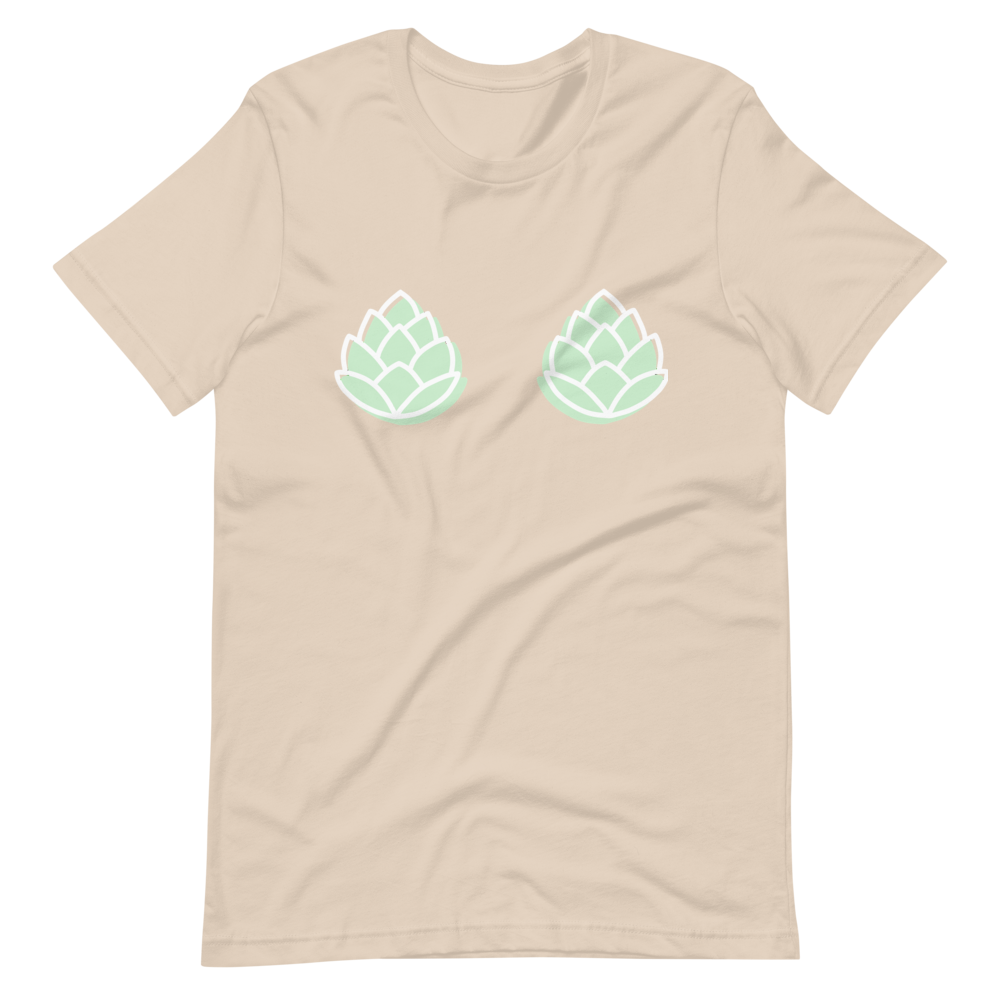 Hoppy Boobs Tee (Tan)