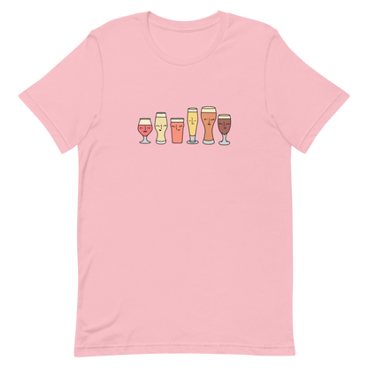 Sassy Beer Ladies Tee (Pink)